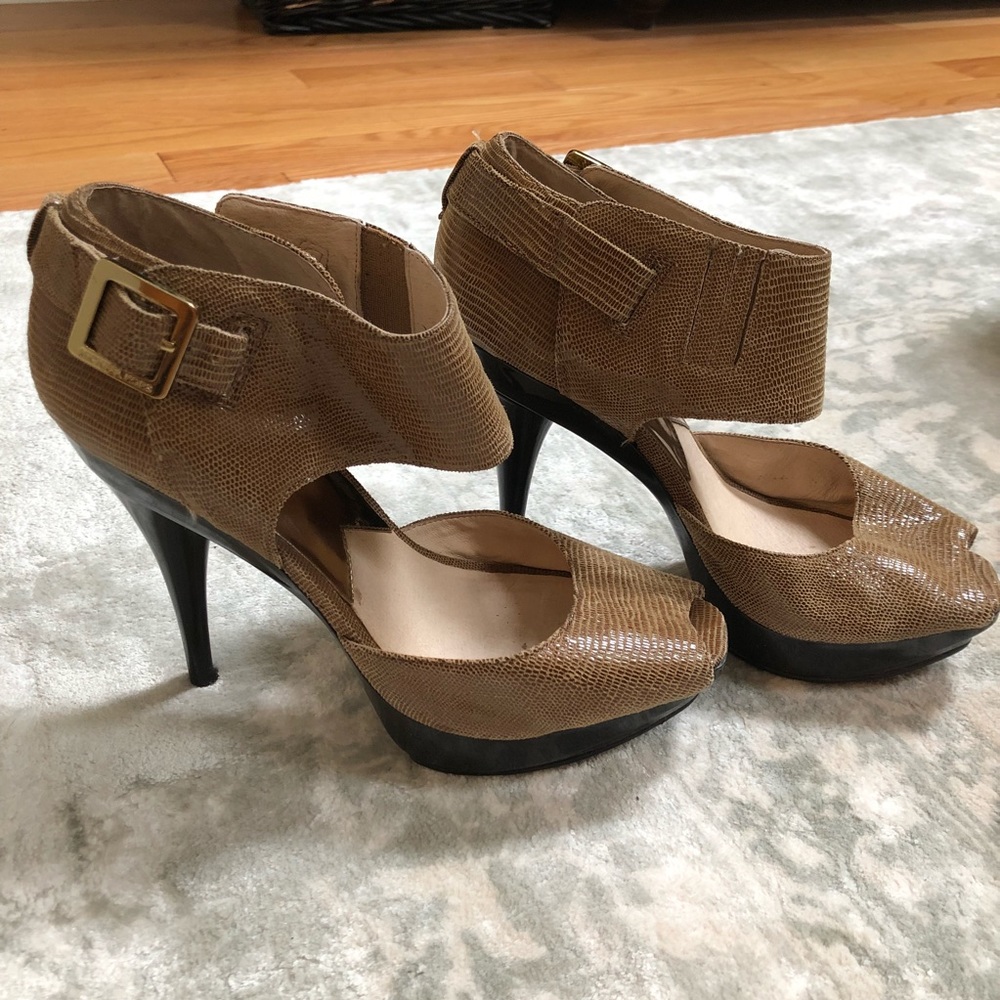 MICHAEL Michael Kors Snakeskin Heels
